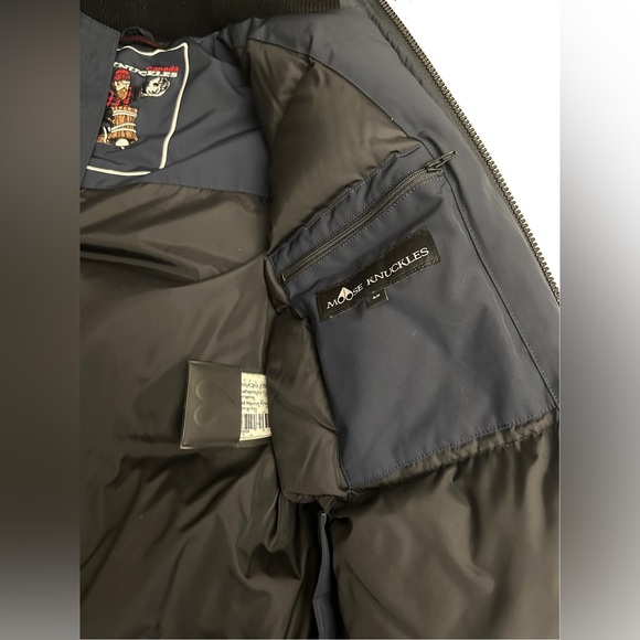 Moose Knuckles Lingan Parka in Navy - Size S - Picture 12 of 16